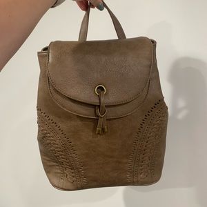 Revive Vintage Brown Backpack